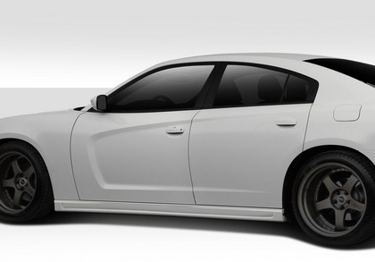 Duraflex Racer Side Skirt Rocker Panels 11-19 Dodge Charger - Click Image to Close